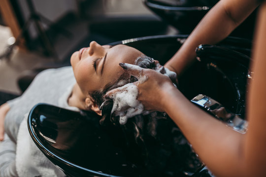 hair salon stock